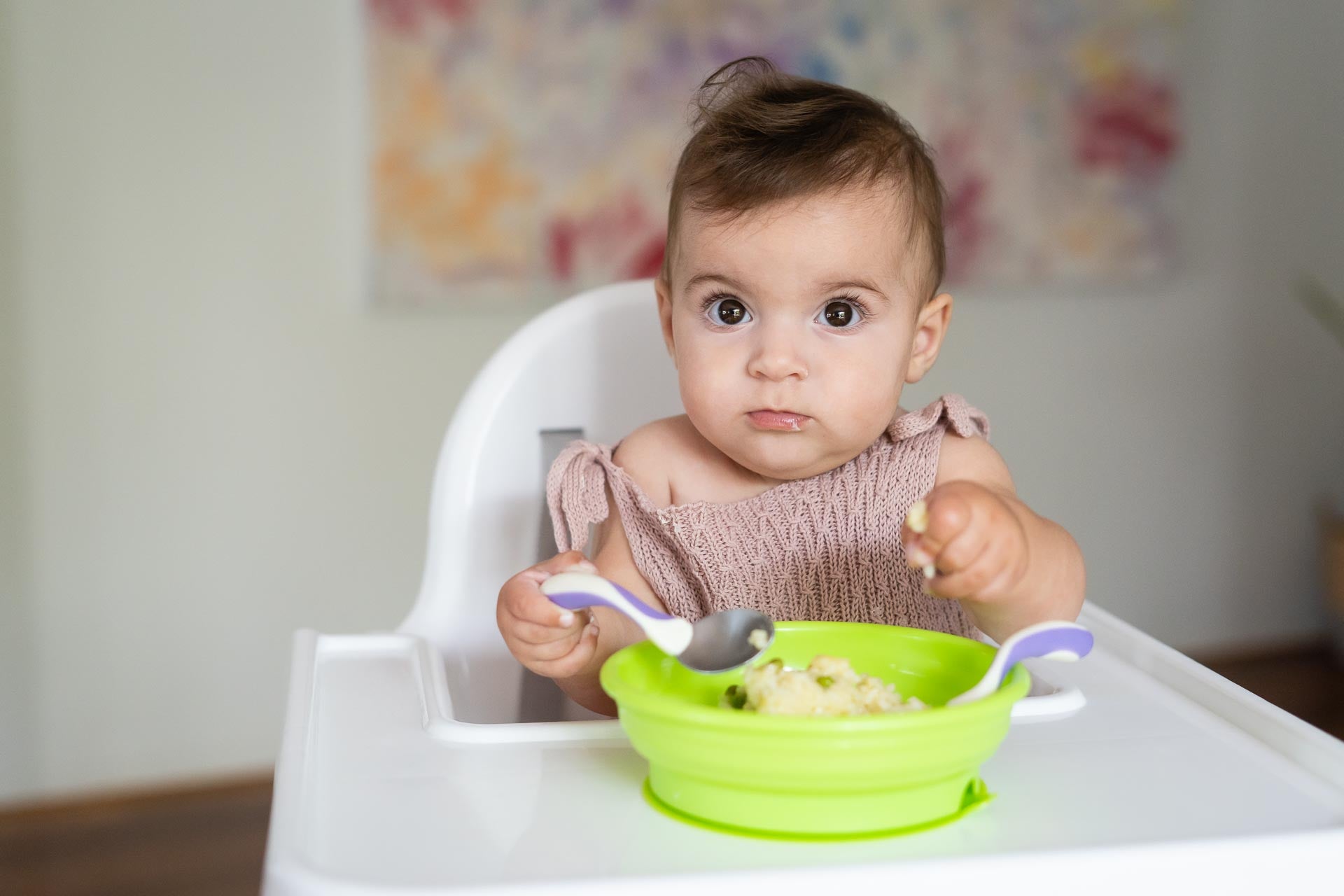 Baby's first spoon and shop fork